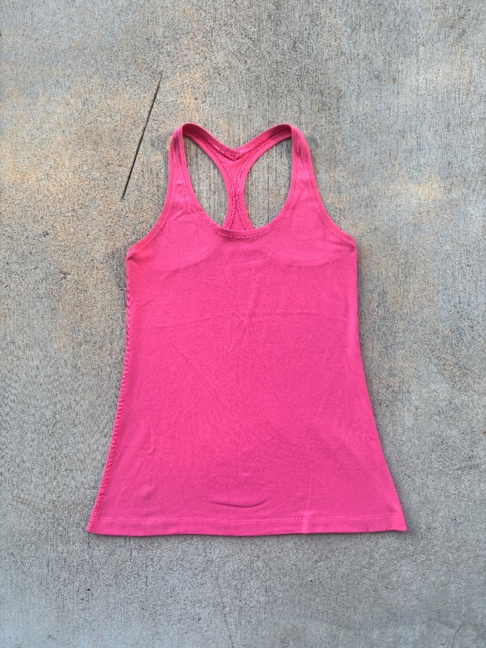 Hot Pink Lululemon Cool Racerback Athletic Tank Top